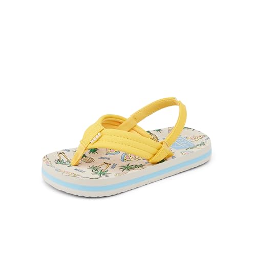 Image of REEF Boys Toddler /Little Kid Ahi Beach Flip Flop, Soft Cushion Footbed, Water Friendly