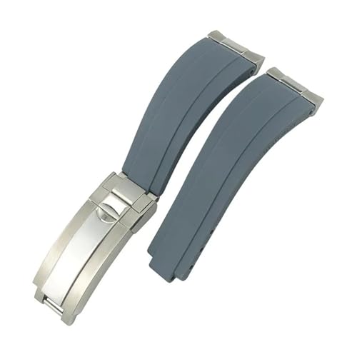 [-ł] 20mm^No[VREHb`ohibNX Tu}[i bg}X^[ GMT fCgi ICX^[tbNX J[uGhEHb`XgbvΉj(Grey Silver Buckle)