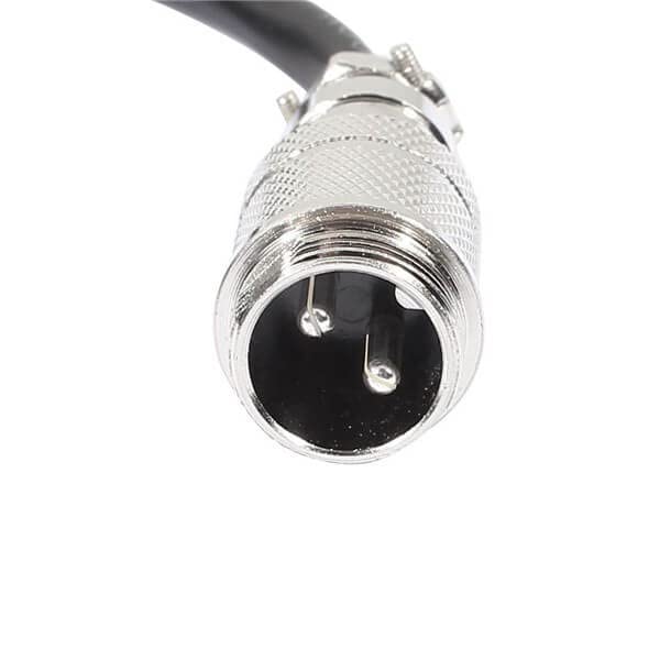 10pcs GX16 2 Pin Male to Female Cable Cordset 16mm Aviation Connector with 1M Cable Wire