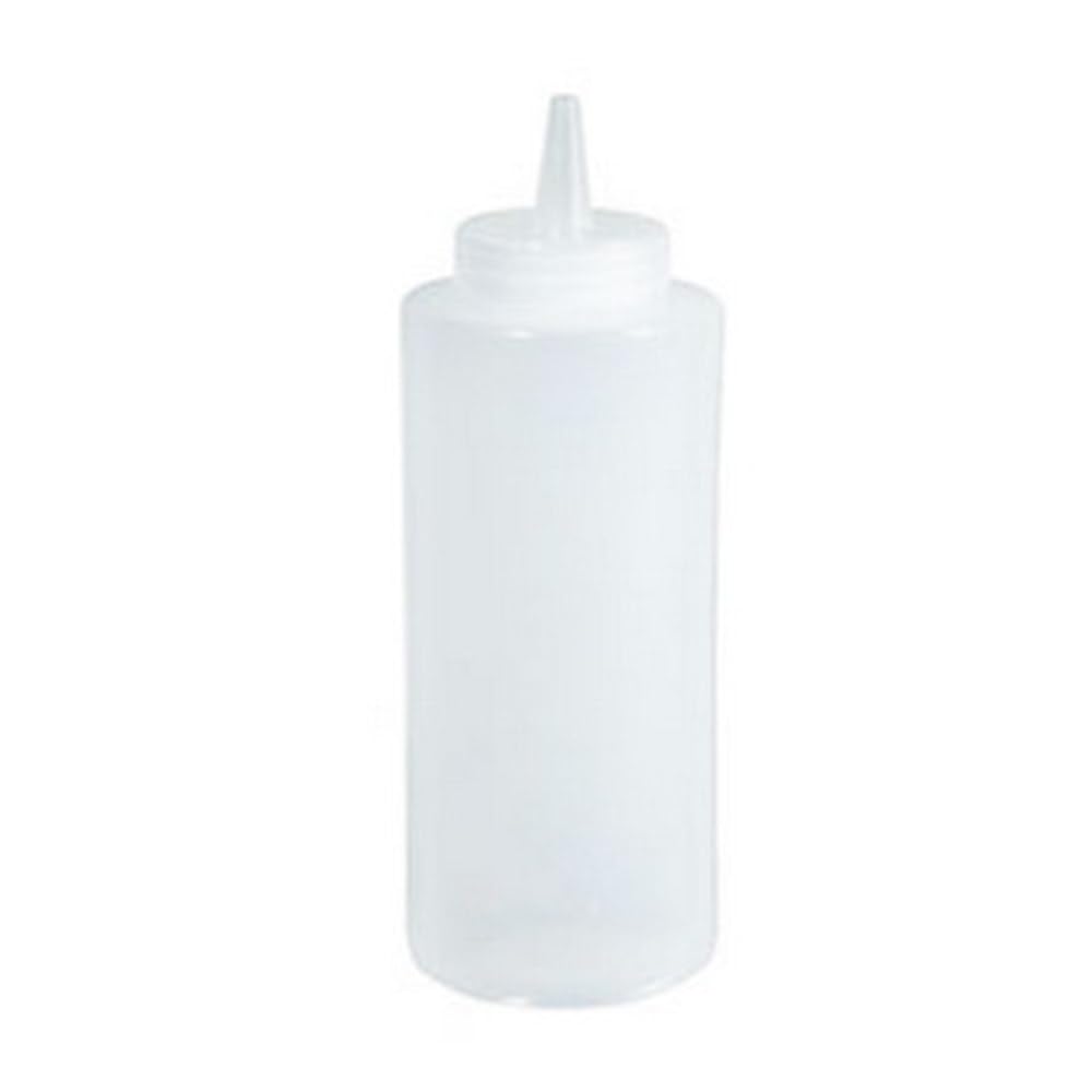 Bouteille plastique souple anti-fuite flacon sauce transparent 6pcs