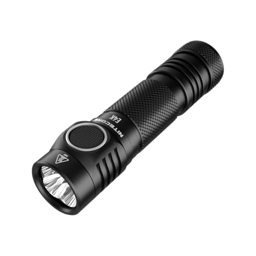 Nitecore E4K 4400 Lumen EDC Compact Rechargeable Flashlight with LumenTac Organizer