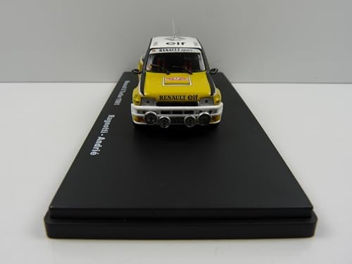 Salvat RMX8 Renault 5 Turbo 1981 Monte Carlo Ragnotti Andrié #9 : Collection Résine Haute Qualité 1/43