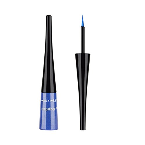 (6 Pack) WET N WILD MegaLiner Liquid Eyeliner - Voltage Blue