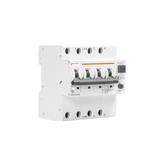 Évitez l'électrisation avec le disjoncteur automatique de fuite de courant 30mA 4P