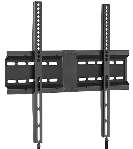 Support Mural TV pour Téléviseurs LCD LED Plasma Plats/Incurvé de 32 à 70 Pouces, Support Mural avec Max VESA 600x400 mm Charge 45 kg Niveau à Bulle Incluses