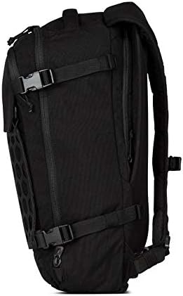 5.11 Tactical AMP12 Essential Backpack, Includes Hexgrid 9x9 Gear Set, 25 Liters, 1050D Nylon, Style 56392, Black