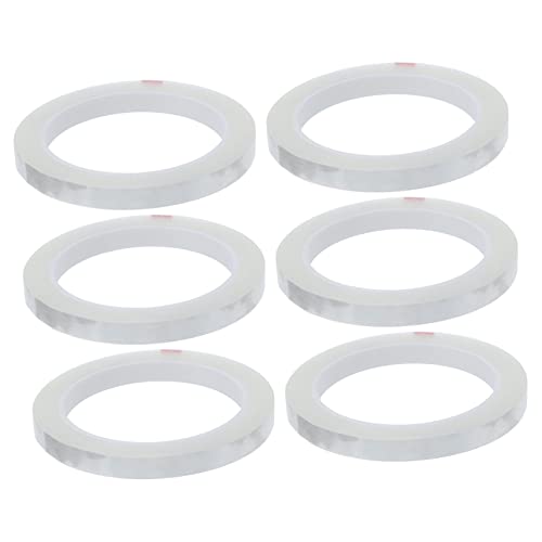 HOODANCOS DIY Flower Tape 6 Rolls of Washi Tape for Flowers Bouquet Stem Wrapping Florist Craft Supplies Floral Stem Wrapper (66m) Random