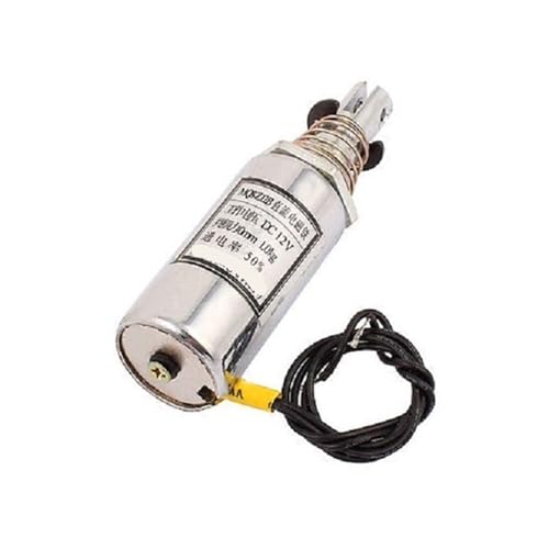 Électroaimant solénoïde DC 24V actionneur linéaire à ressort 1kg