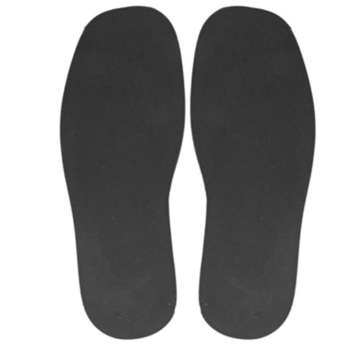 Suela de zapato, reemplazo de caucho, un par negro miniatura 5