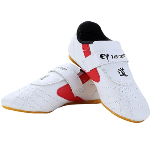 Chaoyilian Artes Marciales Zapatilla De Boxeo,Zapatillas Deportivos De Kung Fu Tai Chi,Zapatillas De Gimnasio De Artes Marciales,Goma Transpirables Ligeros,para Hombres Mujeres NiñOs Adultos