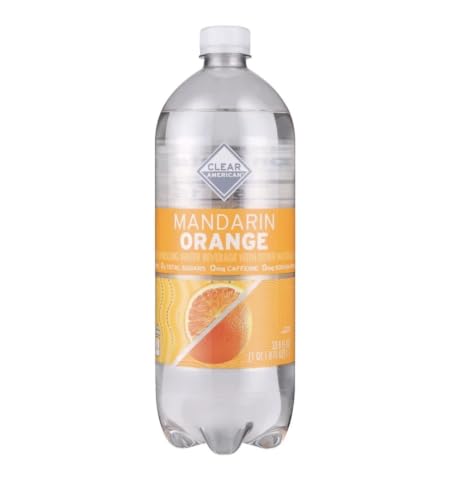 pack of 2- Clear american (Mandarin Orange)