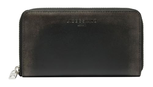 LIEBESKIND Berlin LOU VINTAGE LEATHER Frieda, black M (HxBxT 9cm x16cm x2cm)
