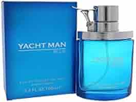 香水(男性用) 100mlX3 YACHT MAN BLUE, CHOCOLATE & RED Yacht Man blue 3.4 oz EDT Spray, Perfume for Men New in box