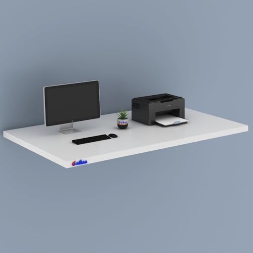 Image of Anikaa TablexPro25 Engineered Wood Rectangular Shape Table Top Board | 25 mm Thick Heavy Duty Desk Top for Study Table, Meeting /Conference Table & Office Desk | White (Size-61.8X 24 Inch)