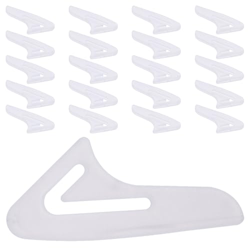 ibasenice Protège-lame Plastique Léger et Compact pour Couteaux, 100 Pièces, Protection Anti-rayures, Lavable, pour Rangement et Usage Cuisine Familiale