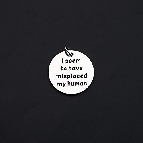 Cenwa Cute Dog Cat Id Card Pet I Seem to Have Misplaced My Human Lost Find Sign Pet Tag dog Cat Id  Cucciolini Doodles Cenwa cute dog cat id card pet i seem to have misplaced my human lost find sign pet tag dog cat id   cucciolini doodles