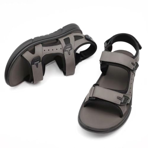 Finishing & Sewing Men's Sport Sandals with Adjustable Straps, Comfort Outdoor Athletic Walking Summer Sandals2