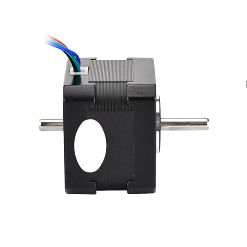 Moteur pas à pas Nema 17 synchrone avec son double arbre 26 Ncm - 2