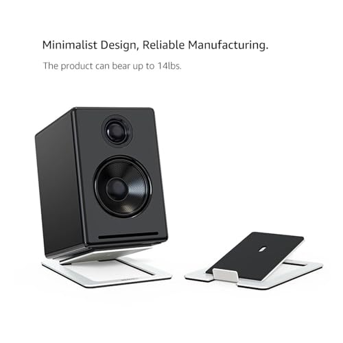 Isolation sonore haut-parleur support de bureau métallique K2 - 3