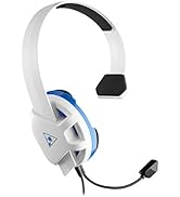 Turtle Beach Recon Chat ホワイト PS4 Pro PS4 PS5向けヘッドセット 片耳 ボイスチャット Xbox PC Switch スマホ テレワーク 在宅勤務 国内正...