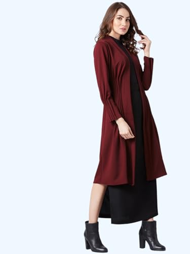 Image of IUGA Black Shrugs for Women Stylish (408 Blk )