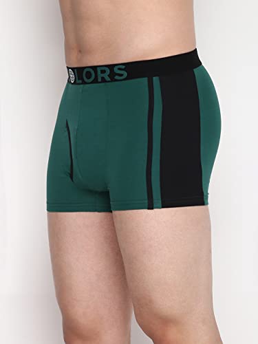 Image of RUPA FRONTLINE Colors Men's Front Open Athlefit Mini Trunks | Soft-Touch Cotton Stretch | Snug Fit | Breathable Fabric | Supporter Brief | Pack of 1