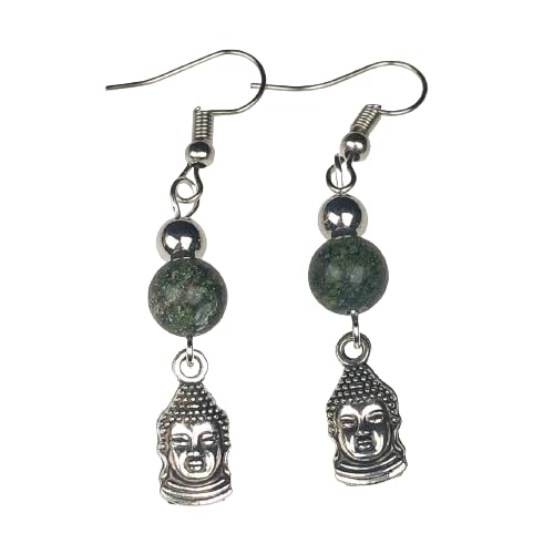 See full amazon price history chart for Zhupuk International 100% Natural Gemstone Green Jasper Earrings for Women nickel-free quality stylish dangle for every occasion (Green Jasper) Zhupuk International 100% Natural Gemstone Green Jasper Earrings for Women nickel-free quality stylish dangle for every occasion (Green Jasper) (B0D2KY44DC) Amazon Price History, Amazon Price Tracker
