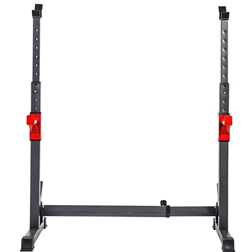 Weightlifting Frame Bench Press Fitness Squat Rack, Squat Rack Gym Weights Barbell Rack Rack Squat Bench Press Multifunctional Shelf Home Fitness Equipment Weight Training Equipmen