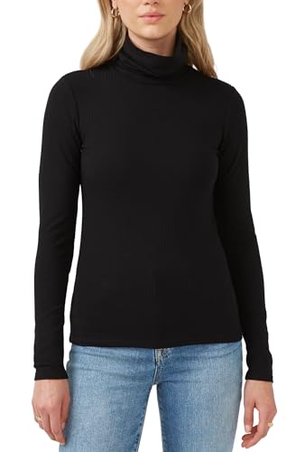 Image of Buffalo David Bitton Women's Mavra Ls Ribbed Turtleneck