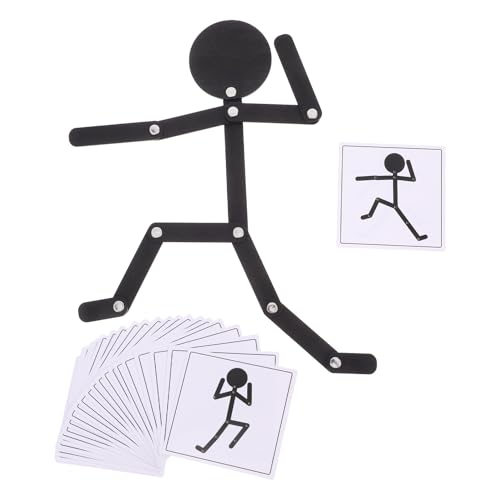 POPETPOP Juego de Educativo de Madera para 24 Tarjetas Dobles Figuras Deportivas Juguetes para Entrenar la Concentración Coordinación Mano-Ojo Desarrollo Cognitivo y Motricidad
