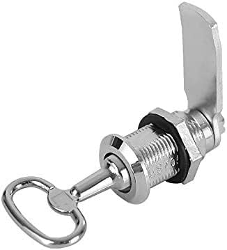 Cam Lock,Security Mailbox, Universal Cylinder Locks Door Cabinet Drawer Locker Zinc Alloy with Key Furniture Hardware Accessories(E)