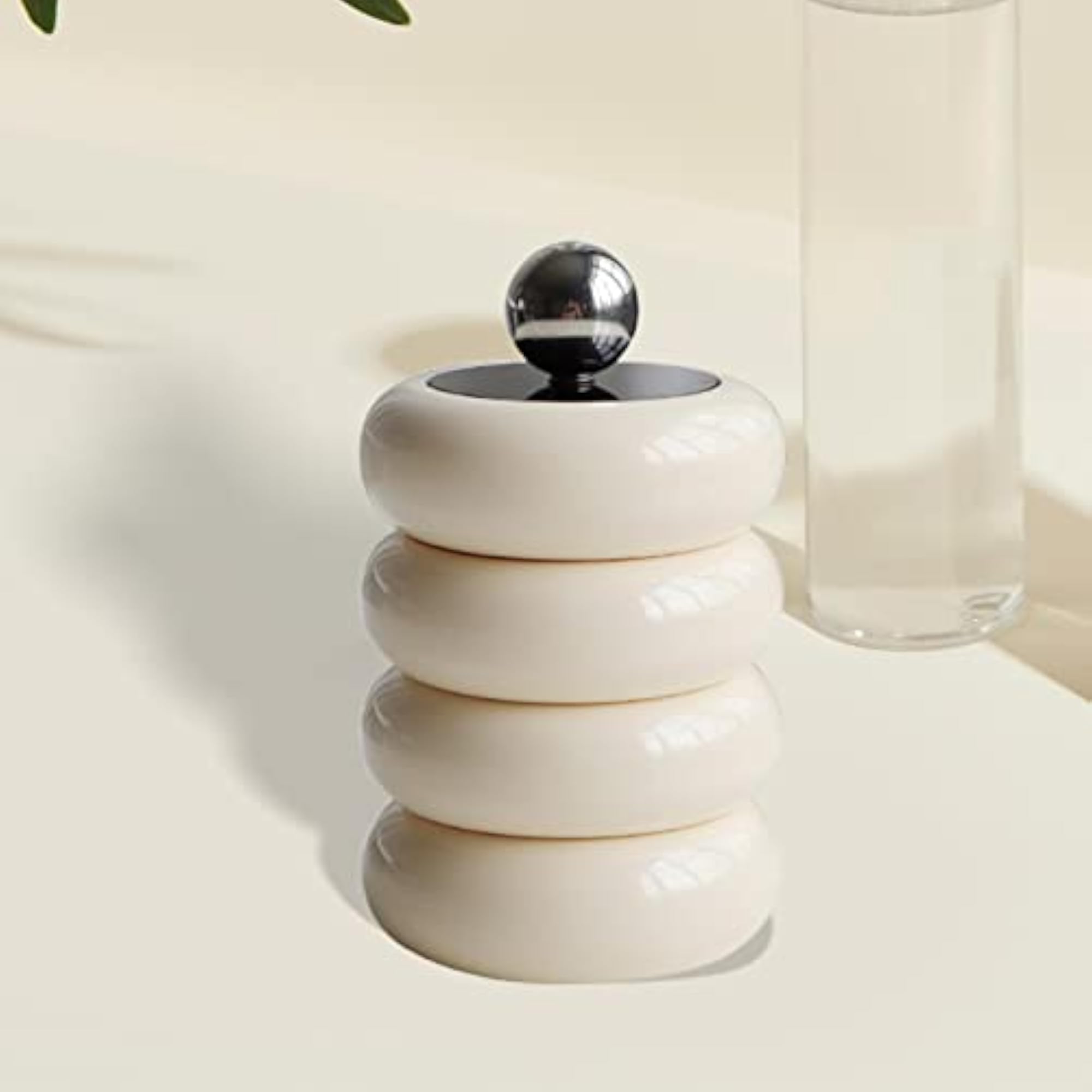 Multi-Purpose Cotton Swab Storage Box for Bathroom