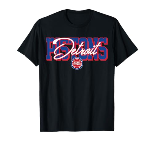 NBA - Detroit Pistons Blockletter Script T-Shirt