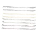 FIXOSHEE 8個 ドール用まげ 黒 茶 茶色 金色 模擬まげストリップ 人形アクセサリー 手作りデザイン用