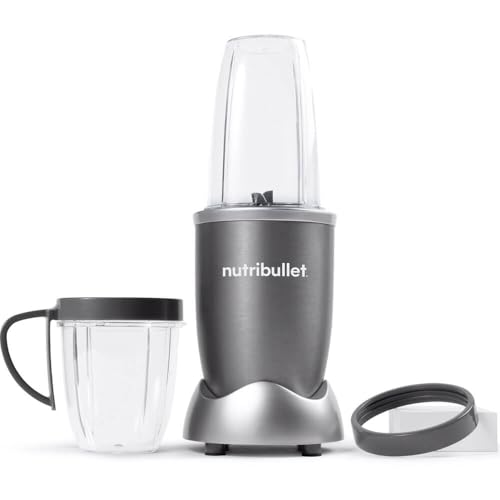 NutriBullet 8-Piece High-Speed Blender/Mixer System, Gray : Amazon