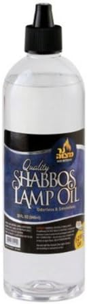 Ner Mitzvah 32 Oz Lamp Oil, Clear Liquid Paraffin