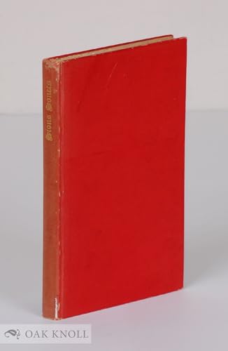 Sions Sonets Sung By Solomon the King [Unknown] B004BJ7D8I Book Cover