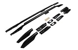 HABRAT Barras de Techo Barra Portadora Barras Rieles Techo Superior Aleación Aluminio para Toyota para Land para Cruiser para Prado FJ150 2011-2017 Auto Portaequipajes