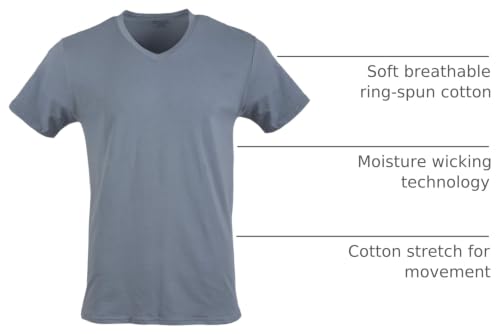 Image of Gildan Men's Cotton Stretch T-Shirts, Multipack
