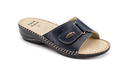 Tiglio pantofola donna 1713 blu regolabile (40)