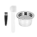 Coffee Capsule Reusable Refillable Coffee Filter Cup with Spoon Brush Fit for k-fee Simple operation