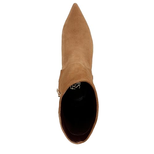 Franco Sarto Womens Alberta Pointed Toe Mid Calf Boot Tuscan Taupe Suede 9.5 M by Franco Sarto - Image 5