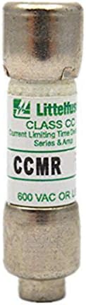 LITTELFUSE CCMR-30 CCMR030 30 Amp (30A) 600V Midget, Time Delay, Current Limiting Class CC Rejection Cartridge Fuse