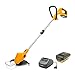 STIGA Débroussailleuse à Batterie GT 100e Kit, Pour le nettoyage du jardin, Largeur de coupe 25 cm, Batterie ePower 20 V (2 Ah), 150 W, Batterie et chargeur inclus