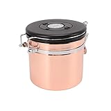 Contenitore per caffè, Contenitore per conservare i datteri in Cucina con Cucchiaio, Contenitore per caffè per Negozi di Bevande (1,5 l) (1,2 l)