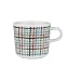 Produktbild Marimekko Oiva/Urdimbre Coffee Cup 2dl - White, red, sage, Petrol Blue