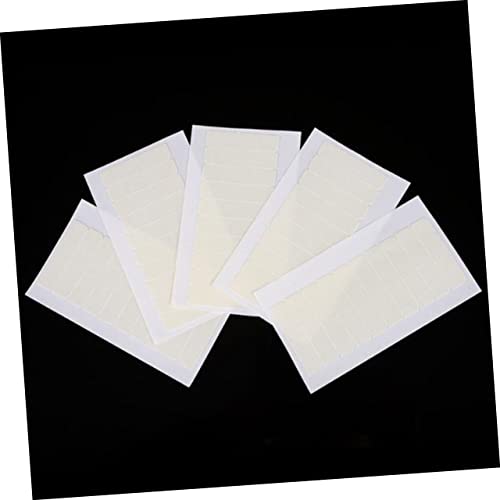 FRCOLOR 120Pcs Fita Peruca Dupla Face Fita De Extensão De Cabelo Abas Fita De Peruca De Cabelo Fita