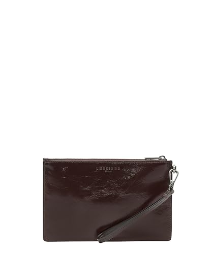 Sac à poignet LIEBESKIND BERLIN Pouch Burgundy petit sac à main en cuir violet foncé