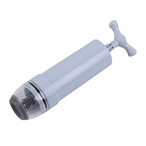 YouCY Manual Vacuum Pump Handheld Vacuum Sealer Portable Household Manual Compression Storage Bag Pumping Cylinder