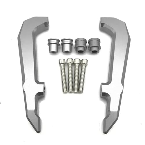 Rail de passager haut de gamme pour Honda GROM 2021-2023 finition gris foncé